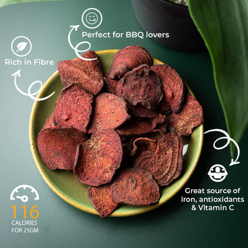 Snackible Bbq Beetroot Chips